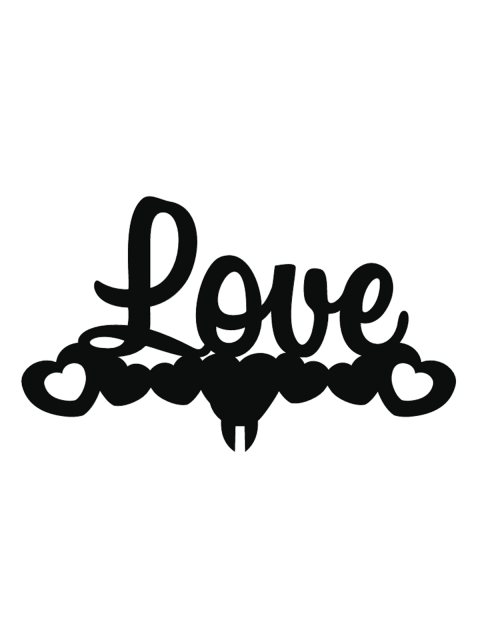 Топпер «Love»